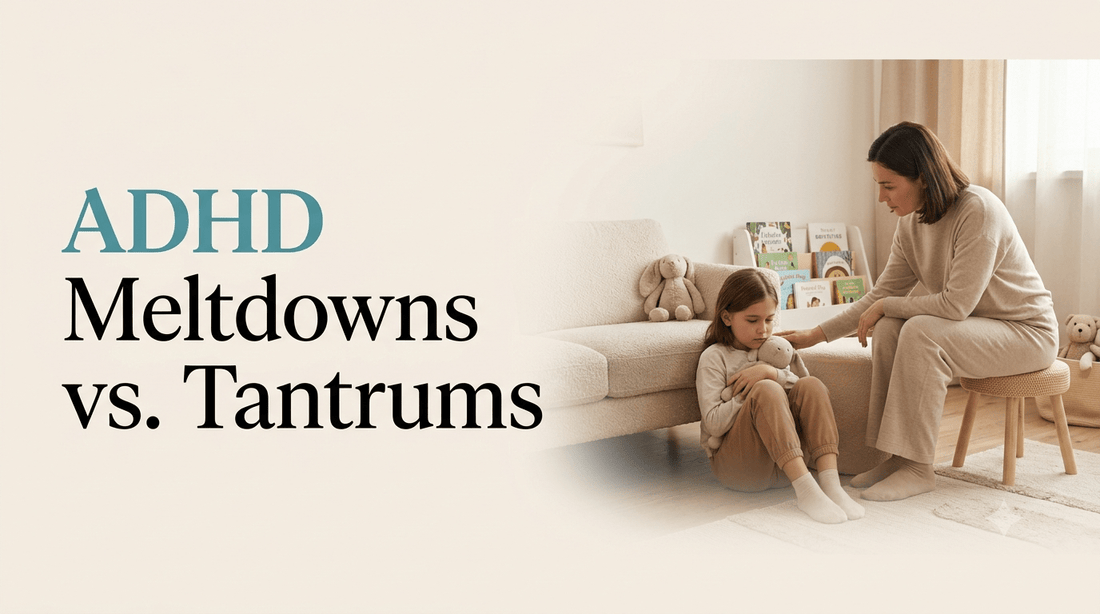 ADHD Meltdowns vs. Tantrums: What's the Difference - SteadySteps